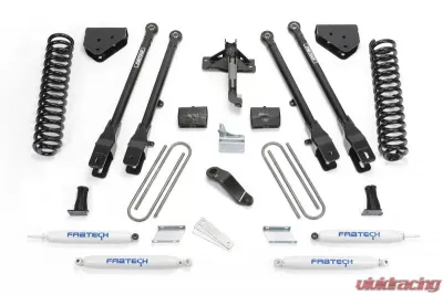 Fabtech 4" 4Link Sys W/Coils & Perf Shks 2008-16 Ford F250/F350 4Wd Ford 2008-2016 - K2212