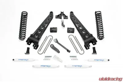 Fabtech 4" Rad Arm Sys W/Coils & Perf Shks 17-20 Ford F250/F350 4Wd Diesel Ford - K2215