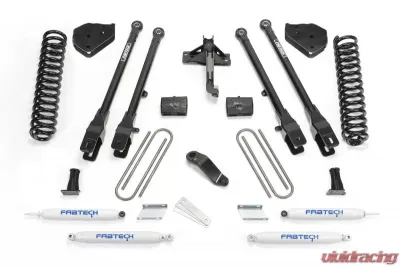 Fabtech 4" 4Link Sys W/Coils & Perf Shks 17-20 Ford F250/F350 4Wd Gas Ford 2020 - K2254