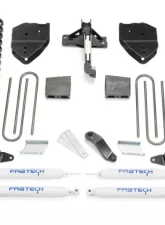 Fabtech 6" Basic Drop Bracket System with Performance Shocks for 17-20 Ford F250/F350 4WD Gas                                     - K2255 - Image 2