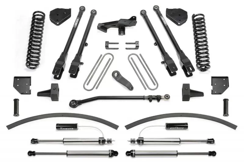 Fabtech 8" 4Link Sys W/Coils & Dl Resi Shks 17-20 Ford F250/F350 4Wd Diesel Ford - K2298DL