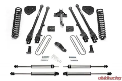 Fabtech 6" 4Link Sys w/ Coils & Dl Shks Ford F-450 | F-550 4WD Diesel 2018 - K2306DL