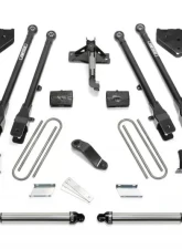 Fabtech 6" 4Link Sys w/ 4.0 & 2.25 Dl Ford F-450 | F-550 4WD Diesel 2018                                     - K2307DL - Image 2