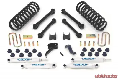 Fabtech 4.5" Perf Sys W/Perf Shks 09-13 Dodge 2500/3500 4Wd W/Diesel & Auto - K3037