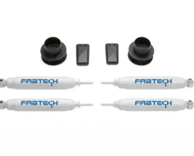 Fabtech 2.5" Coil Spcr Kit W/Perf Shks 2014-18 Ram 2500 4Wd Ram 2500 2014-2017