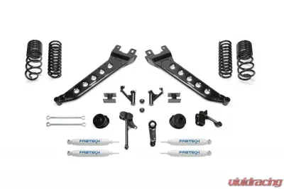 Fabtech 5" Radius Arm Kit W/ Perf Shks 2014-18 Ram 2500 4Wd Ram 2500 2014-2017 - K3140
