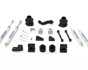 Fabtech 3" Basic System w/ Performance Shocks Jeep JK 4WD 2007-2018