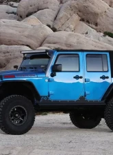Fabtech 5" Crawler Lt W/ Dlss Resi 2007-18 Jeep Jk 4-Door Jeep Wrangler 2007-2018                                     - K4075DL - Image 2