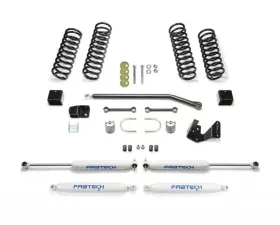 Fabtech 3" Sport Ii W/ Perf Shocks 2007-18 Jeep Jk 2-Door Jeep Wrangler 2007-2018