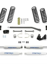 Fabtech 3" Sport Ii W/ Perf Shocks 2007-18 Jeep Jk 4-Door Jeep Wrangler 2007-2018                                     - K4086 - Image 2
