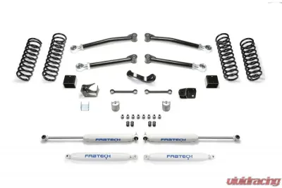 Fabtech 3" Trail W/ Perf Shocks 2007-18 Jeep Jk 4-Door Jeep Wrangler 2007-2018 - K4090