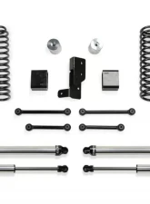 Fabtech 3" Sport System W/ Dl Shks 2018-20 Jeep Jl 4-Door 4Wd Jeep Wrangler 2018                                     - K4107DL - Image 2