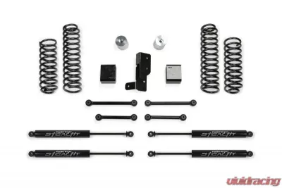 Fabtech 3" Sport System W/ Stealth 2018-20 Jeep Jl 4-Door 4Wd Jeep Wrangler 2018 - K4107M