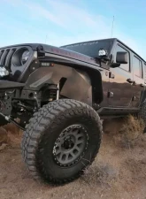Fabtech Fenders Front Jeep Jl/Jt W/ Fabtech Tube Fenders Jeep                                     - K4187 - Image 2