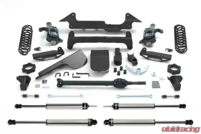 Fabtech 6" Perf Sys W/Dlss Shks 03-08 Hummer H2 Suv/Sut 4Wd W/Rr Coil Springs Hummer H2 2003-2008 - K5000DL