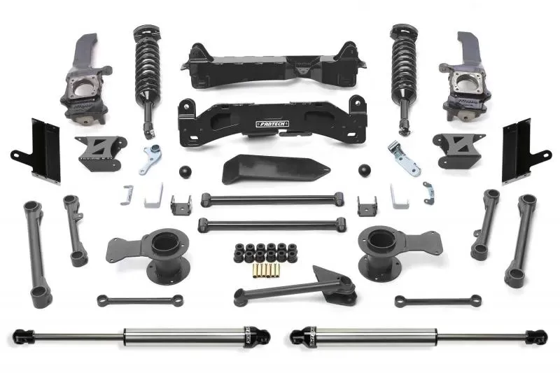 Fabtech 6" Perf Sys W/Dl 2.5C/O & 2.25 10-15 Toyota 4Runner 4Wd Toyota 4Runner 2010-2015 - K7060DL