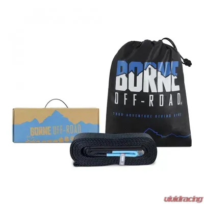 Borne Off-Road Tow Strap, 4 in, 30 Feet - BNTW-4-30