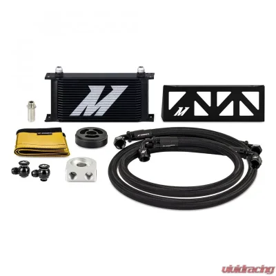 Mishimoto Oil Cooler, Fits Subaru BRZ/Toyota GR86 2022+, Non-Thermostatic, Black Cooler - MMOC-BRZ-22NTBK