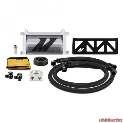 Mishimoto Oil Cooler, Fits Subaru BRZ/Toyota GR86 2022+, Non-Thermostatic, Silver Cooler - MMOC-BRZ-22NTSL