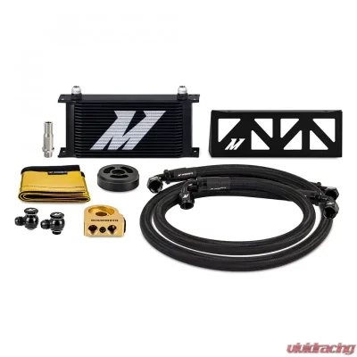 Mishimoto Oil Cooler, Fits Subaru BRZ/Toyota GR86 2022+, Thermostatic, Black Cooler - MMOC-BRZ-22TBK