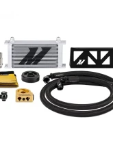 Mishimoto Oil Cooler, Fits Subaru BRZ/Toyota GR86 2022+, Thermostatic, Silver Cooler                                     - MMOC-BRZ-22TSL - Image 2