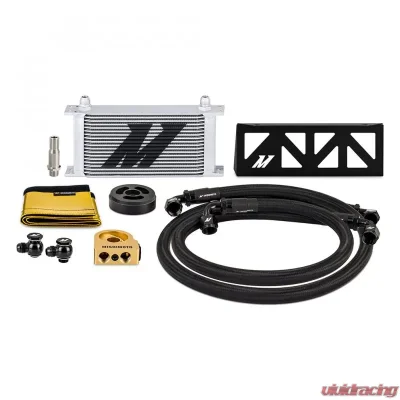 Mishimoto Oil Cooler, Fits Subaru BRZ/Toyota GR86 2022+, Thermostatic, Silver Cooler - MMOC-BRZ-22TSL