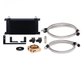 Mishimoto Thermostatic Oil Cooler Kit, fits 2019+ Mazda Miata ND2, Black Mazda Miata 2.0L 4-Cyl