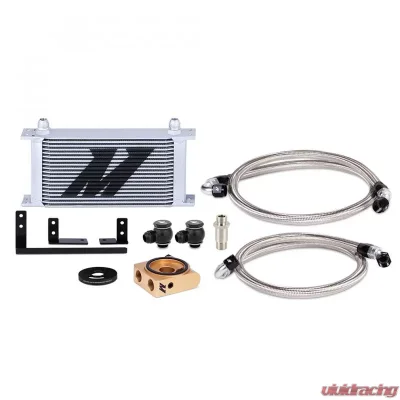 Mishimoto Thermostatic Oil Cooler Kit, fits 2019+ Mazda Miata ND2, Silver Mazda Miata 2.0L 4-Cyl - MMOC-MIA-19T