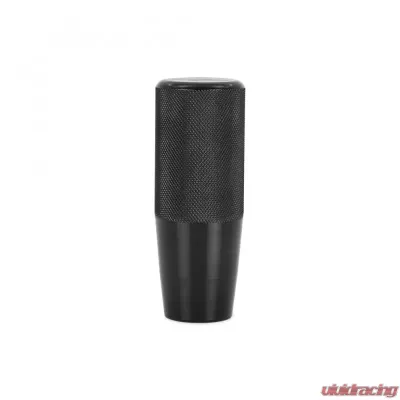 Mishimoto Weighted Shift Knob, XL, Knurled, Black | MMSK-XLK-BK