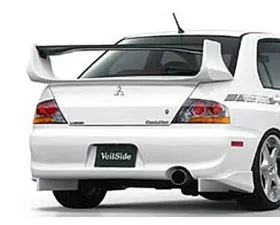 VeilSide 2002-2005 Mitsubishi Lancer EVO VII & VIII CT9A Ver. I Model JDM Spec Rear Under Spoiler (CARBON)