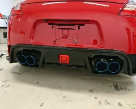 VeilSide Header-Back Exhaust System in T304 Stainless Steel w Titanium Tips Nissan 370Z 2009-2020