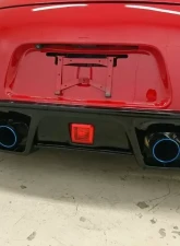 VeilSide Header-Back Exhaust System in T304 Stainless Steel w Titanium Tips Nissan 370Z 2009-2020                                     - AE105-EXR - Image 5