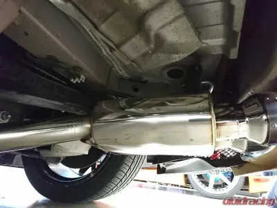 VeilSide Header-Back Exhaust System in T304 Stainless Steel w Titanium Tips Nissan 370Z 2009-2020 - AE105-EXR