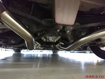 VeilSide Header-Back Exhaust System in T304 Stainless Steel w Titanium Tips Nissan 370Z 2009-2020 - AE105-EXR