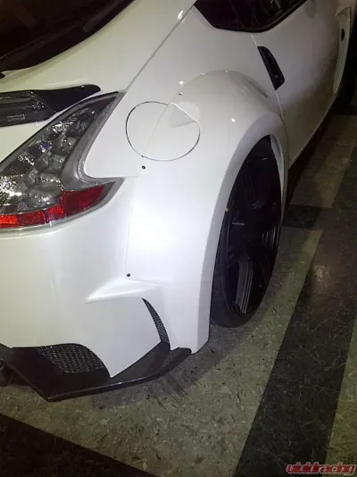 VeilSide Complete Wide Body Japanese FRP Side Skirts Does Not Fit Nismo Nissan 370Z2009-2020 - AE108-13