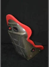 VeilSide D-1R Carbon Racing Seat Red/Black                                     - FA010-03BKC - Image 3