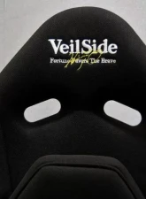 VeilSide VS D-1R Narrow FRP Reclining Racing Seat Black/Black                                     - FA015-01BKF - Image 4