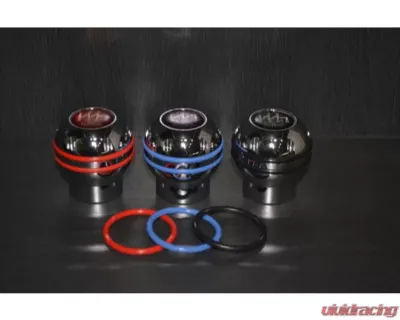 VeilSide Shift Knob Type R II With Red O-Ring 2.5"/ 6.35cm Toyota Supra 1993-1998 - SH004-05R