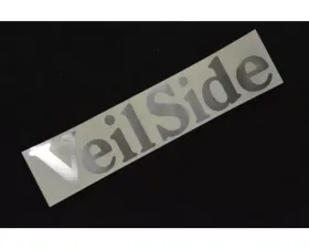 VeilSide Sticker Medium Silver Size 66x317mm