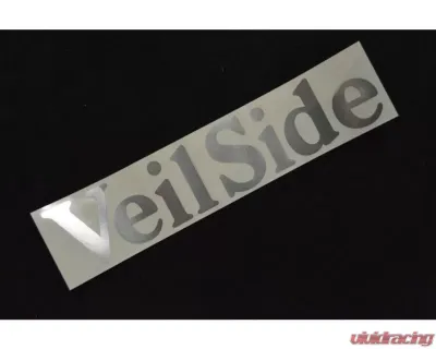 VeilSide Sticker Small Silver Size 45x210mm - ST003-06