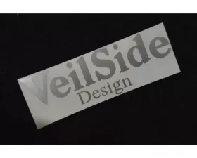 VeilSide Design Sticker Silver Size 40x120mm