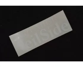 VeilSide Premier Sticker White Size 40x120mm