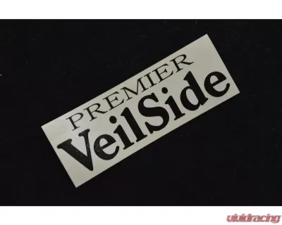 VeilSide Premier Sticker Black Size 40x120mm - ST011-05