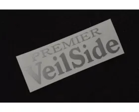 VeilSide Premier Sticker Silver Size 40x120mm