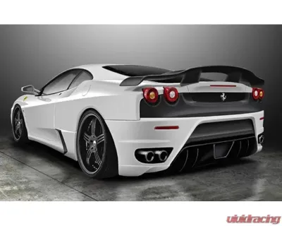 Premier4509 Ferrari F430 Carbon Complete Kit Includes Front bumper, Side Intake Ducts, Rear Bumper (Carbon/ FRP) - PR008C