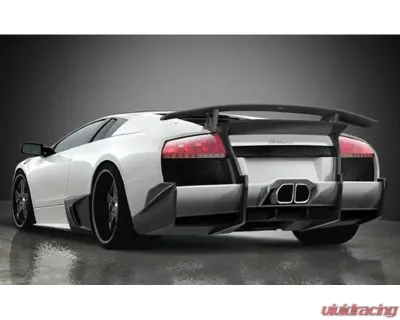Premier4509 Version II LP640 Rear Spoiler FRP Lamborghini Murcielago LP640 04-10 - PR010-04