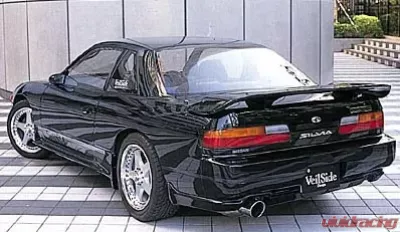 VeilSide 1989-1994 Nissan S13 JDM Silvia SIL80 Coupe Convertible E-I Model Side Skirts (FRP) - AE027-02