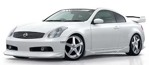 VeilSide 2003-2007 Infiniti G35 CPV35 Skyline Coupe Ver. I Side Under Wing (Urethane) - AE604-20