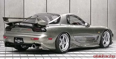 VeilSide 1993-2002 Mazda RX7 FD3S C-I Model Rear Under Spoiler (FRP) - AE031-03
