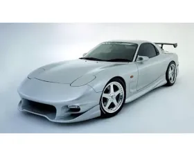 VeilSide 1993-2002 Mazda RX7 FD3S C-II Model Front Bumper Spoiler (FRP)-Feature FF 1
